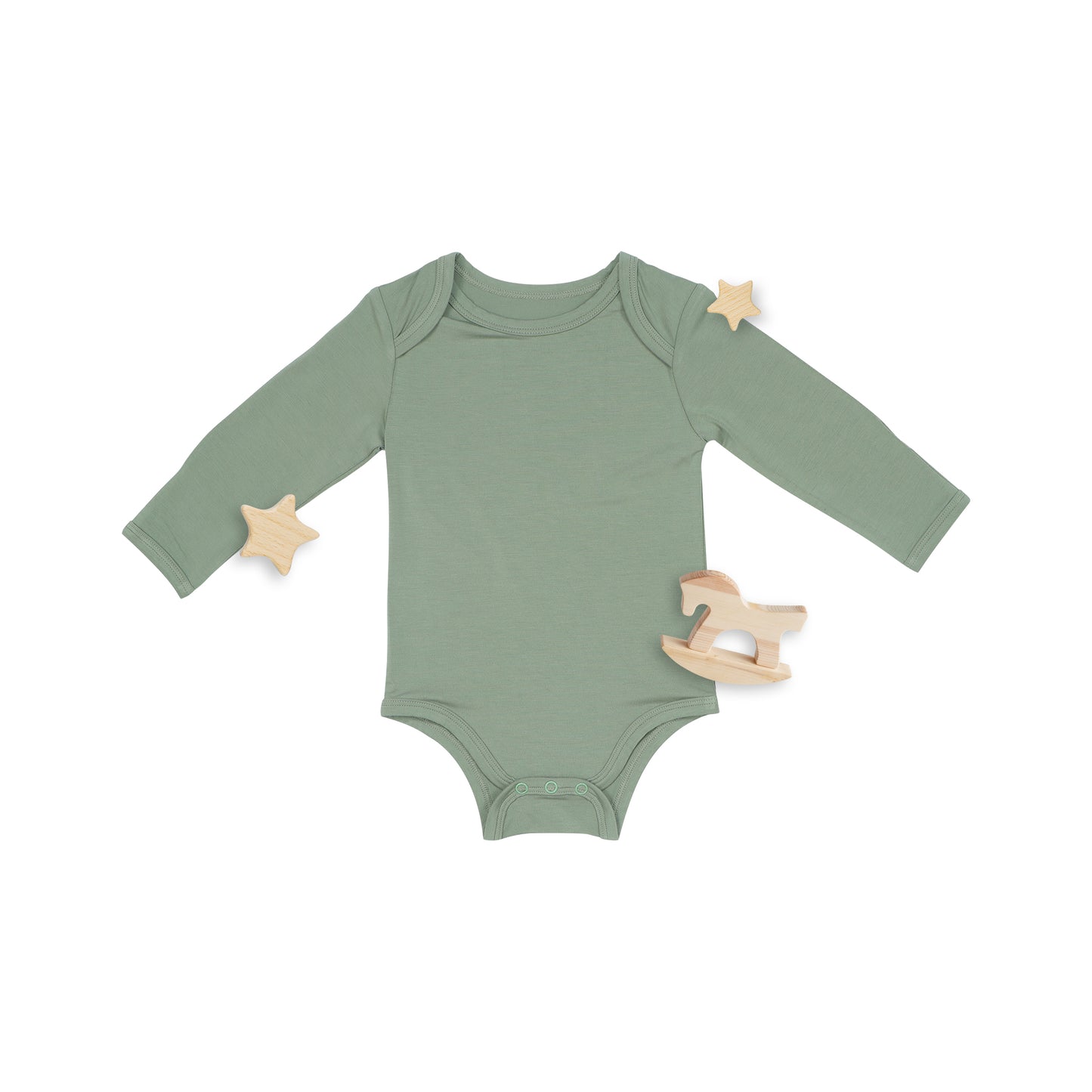 Long Sleeve Basil Onesie 12-18