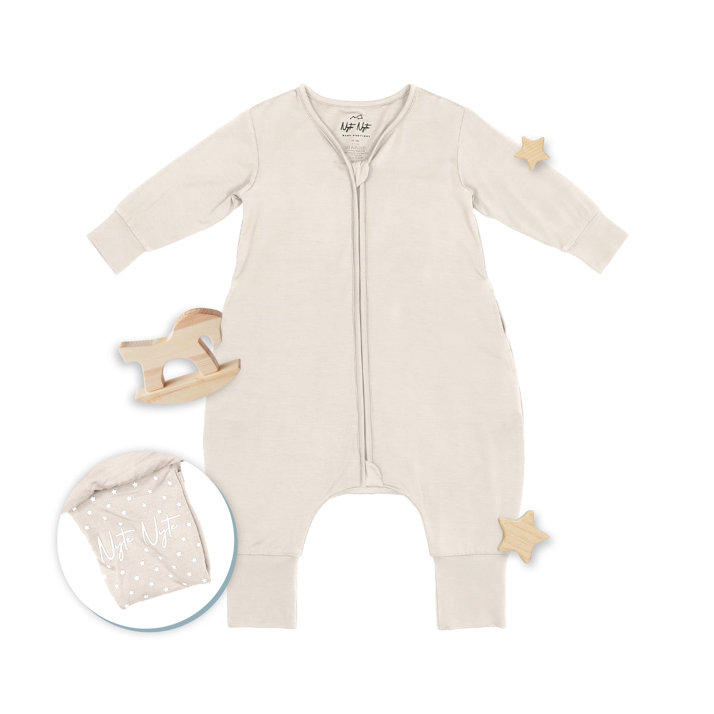 Nyte Nyte 0.5 SnuggleSack Romper + Colors