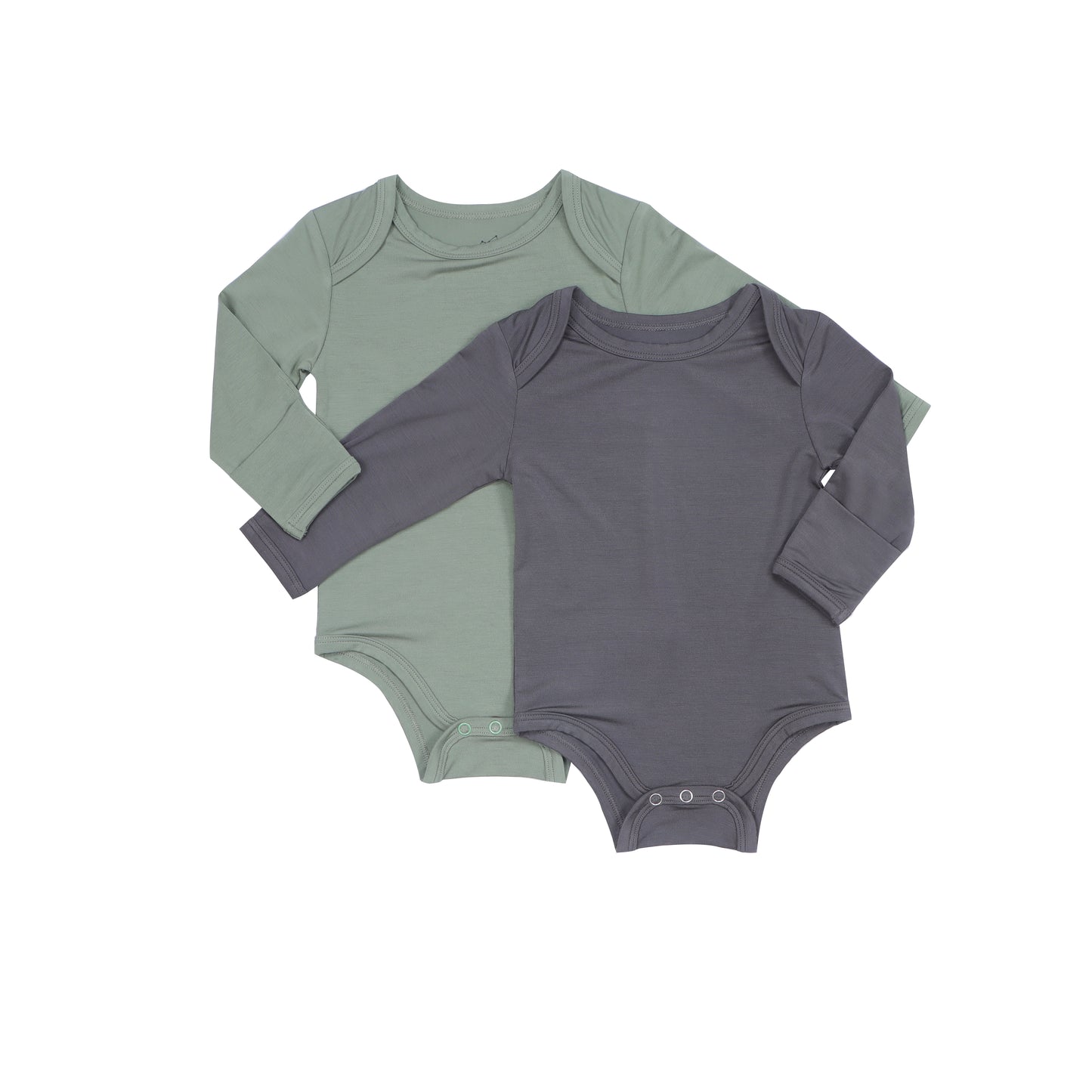Long Sleeve Gray Onesie 12-18