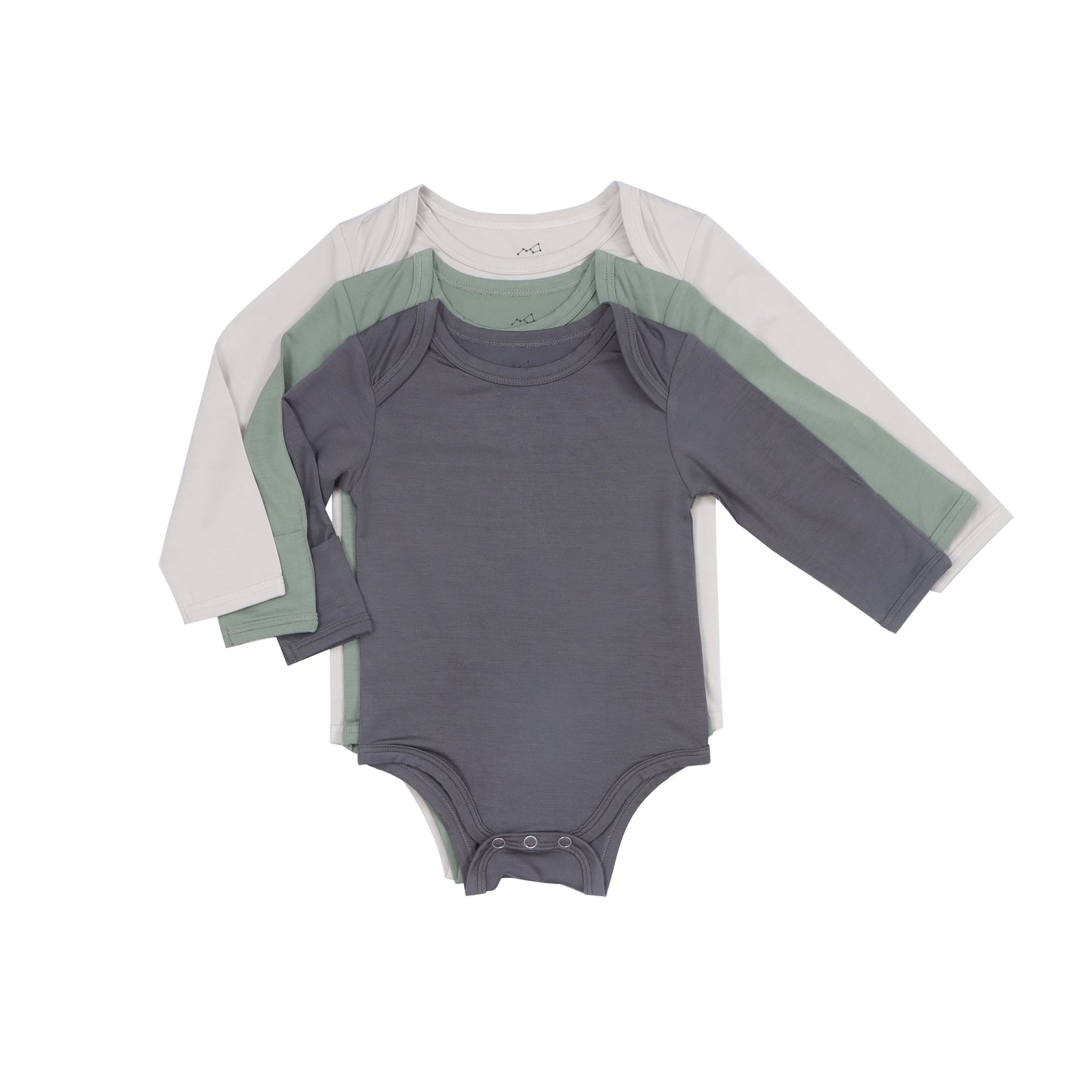 Long Sleeve Gray Onesie 12-18