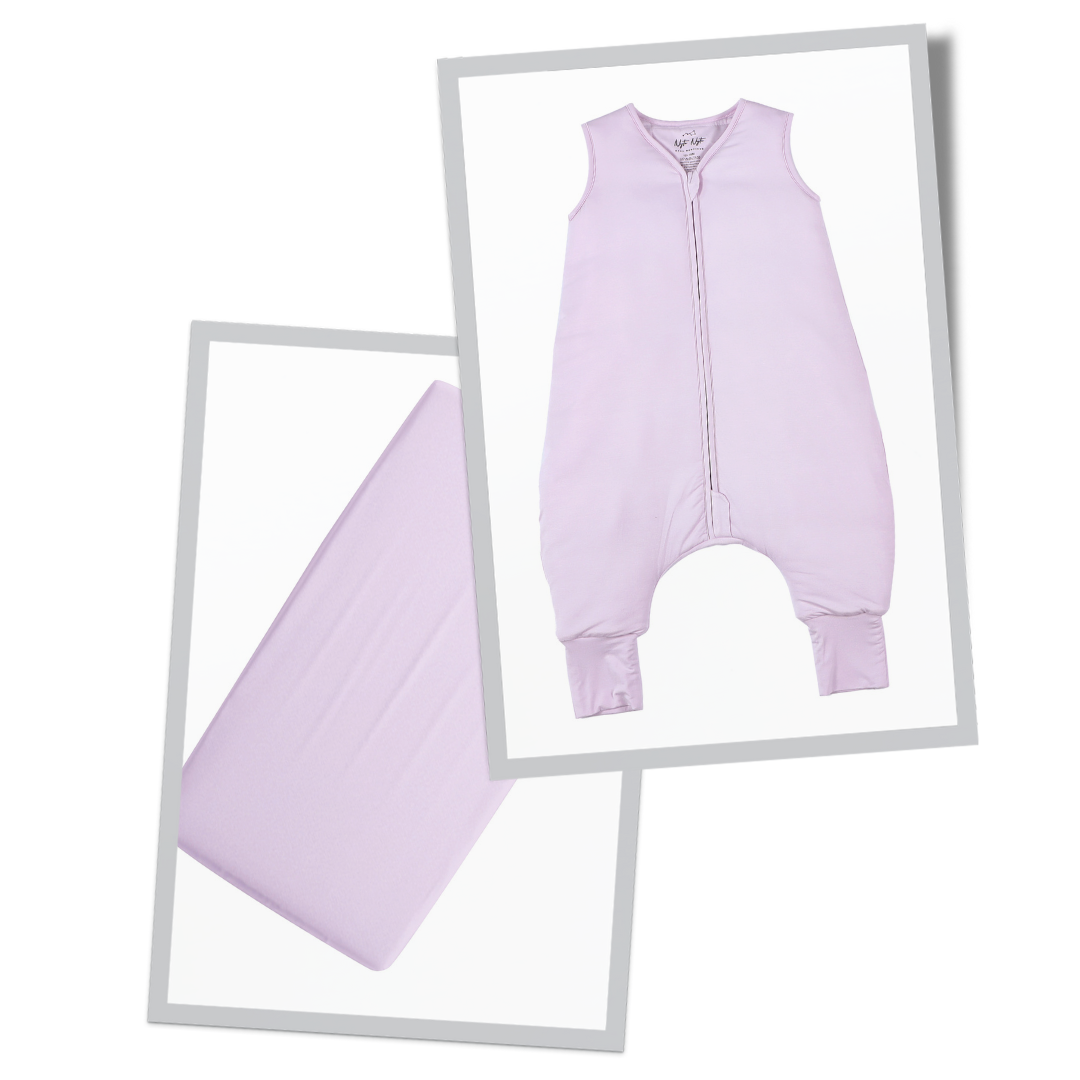 Nyte Nyte 2.5 TOG sleep sack + crib sheet