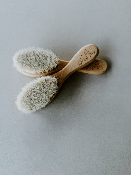 Personalized baby hairbrush