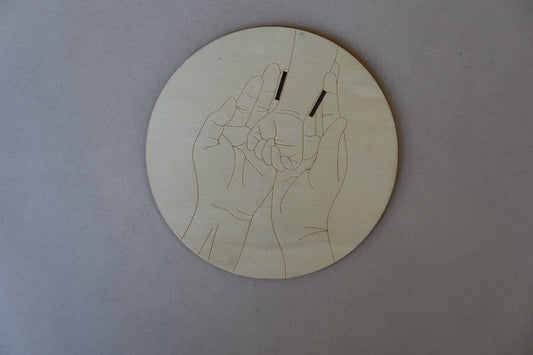 Tiny Wrist- wood toy