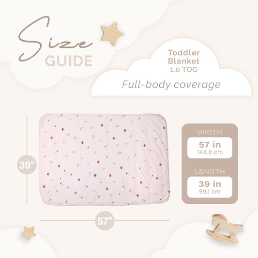 Toddler Blanket  1.0 TOG Daisy