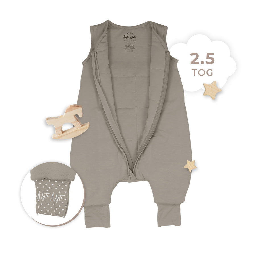 Taupe, 6–12 months, 1.0 TOG sleep sack