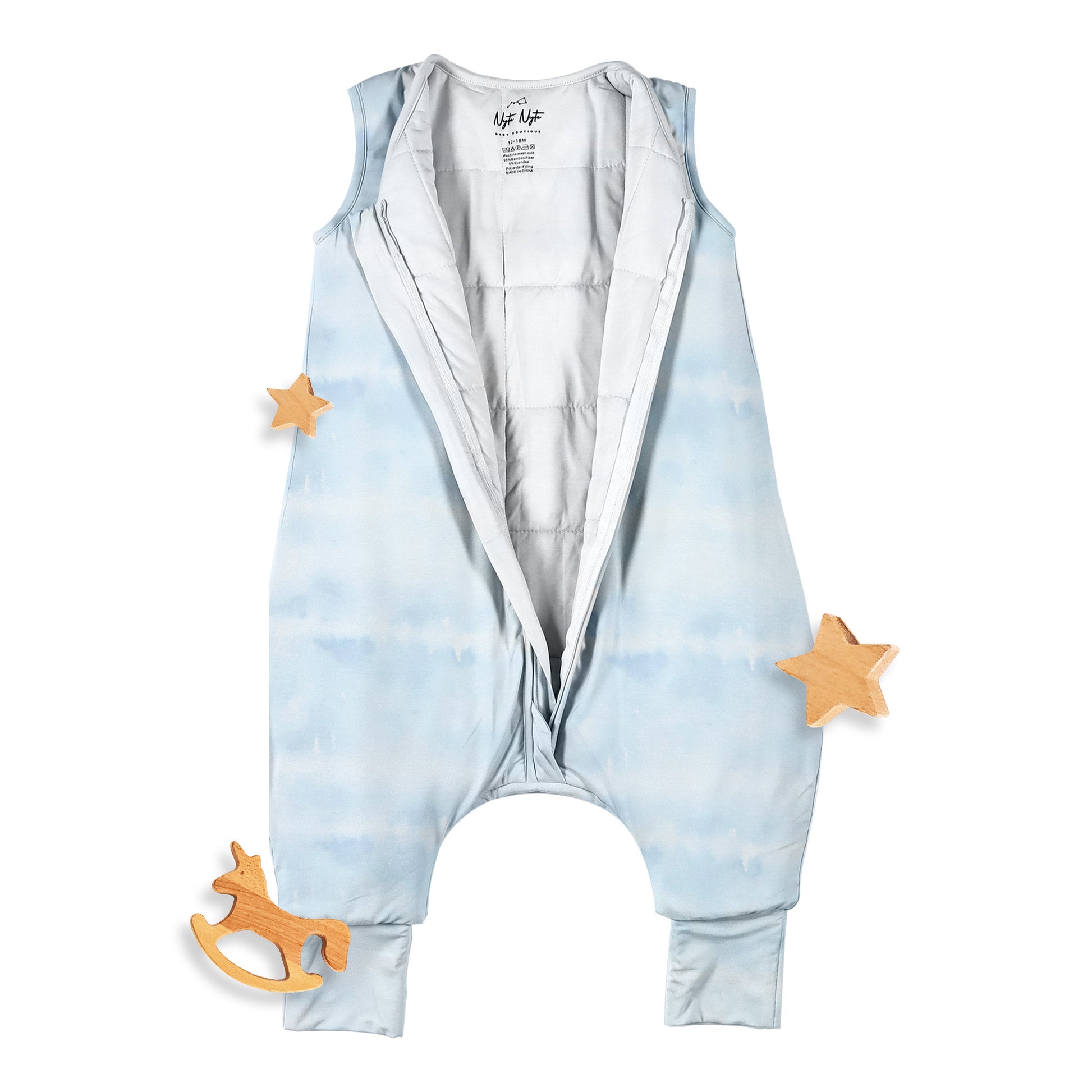 dreamland baby Blizzard Blue sleep sack