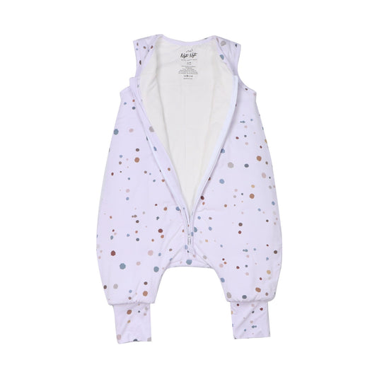 gunamuna confetti sleep sack print