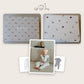 The Mystery Bedtime Bundle: personalized boy and girl gift boxes with a bamboo sleep sack and sleeper