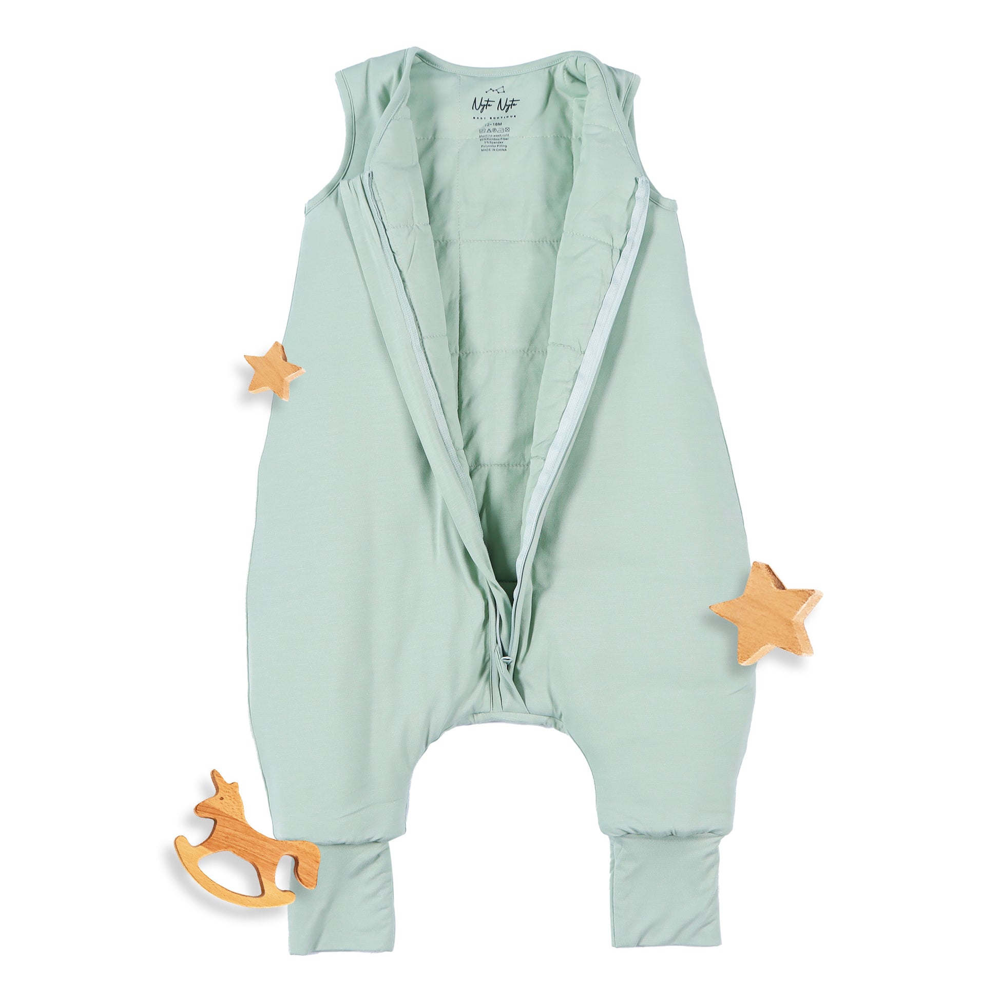woolino mint sleep sack